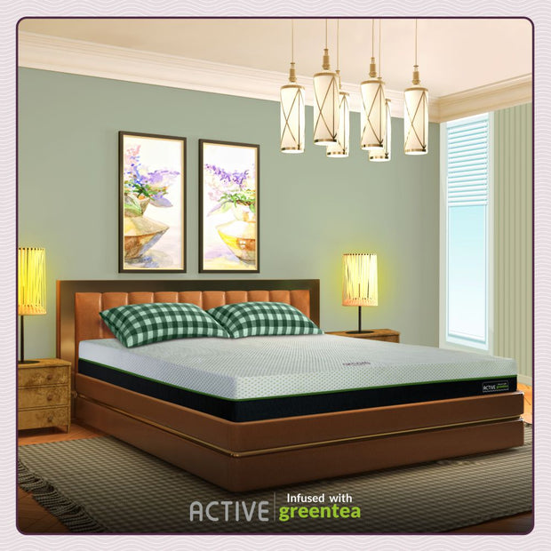 amore active green tea mattress